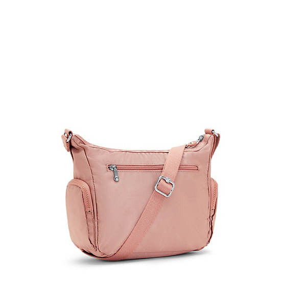 Kipling Gabbie Small Metallic Crossbodytassen Roze | BE 1142MQ